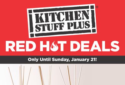 Kitchen Stuff Plus Red Hot Deals Flyer January 15 to 21