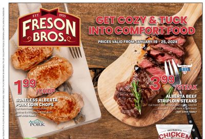 Freson Bros. Flyer January 19 to 25
