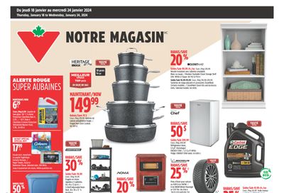 Canadian Tire (QC) Flyer January 18 to 24