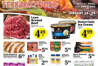 Ferraro Foods Flyer January 16 to 29
