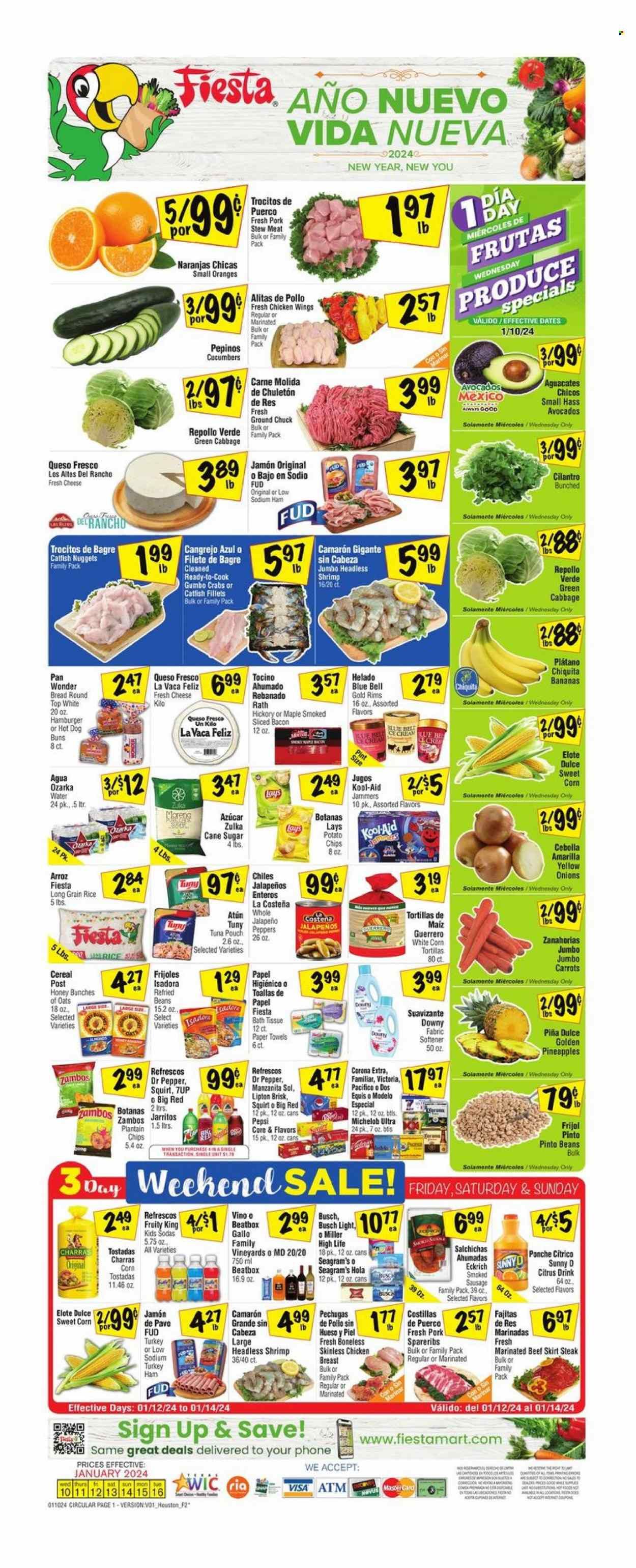 Fiesta Mart (TX) Weekly Ad Flyer Specials January 10 to January 16, 2024