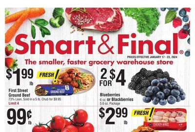 Smart & Final (AZ) Weekly Ad Flyer Specials January 17 to January 23, 2024