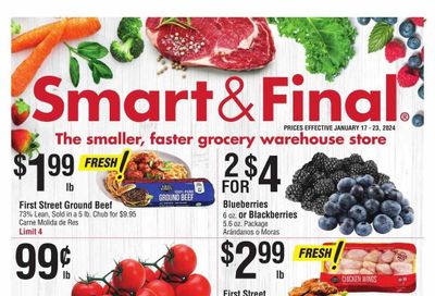 Smart & Final (AZ) Weekly Ad Flyer Specials January 17 to January 23, 2024