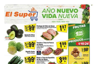 El Super (NV) Weekly Ad Flyer Specials January 10 to January 16, 2024