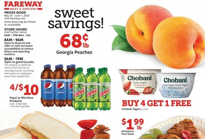 Fareway Weekly Ad & Flyer May 25 to June 1