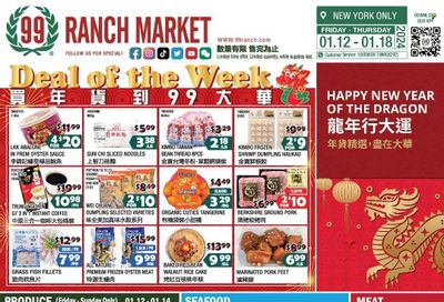 99 Ranch Market (10, 19, 40, CA, MD, NJ, OR, TX, WA) Weekly Ad Flyer Specials January 12 to January 18, 2024