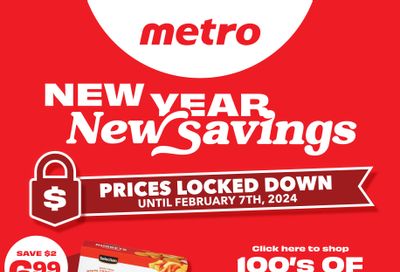 Metro (ON) New Year New Savings Flyer January 18 to February 7