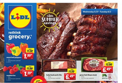 Lidl Weekly Ad & Flyer May 27 to June 2