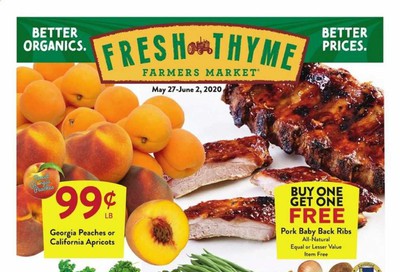 Fresh Thyme Weekly Ad & Flyer May 27 to June 2