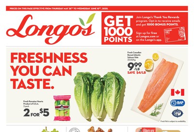 Longo's Flyer May 28 to June 10