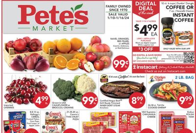 Pete's Fresh Market (IL) Weekly Ad Flyer Specials January 10 to January 16, 2024