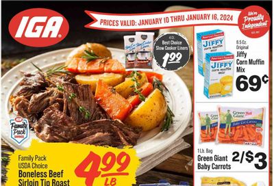 IGA (KY) Weekly Ad Flyer Specials January 10 to January 16, 2024