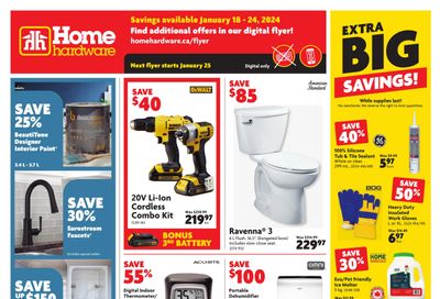 Home Hardware (ON) Flyer January 18 to 24