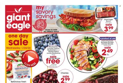 Giant Eagle (PA) Weekly Ad Flyer Specials January 18 to January 24, 2024