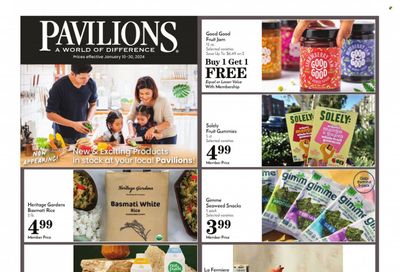 Pavilions (CA) Weekly Ad Flyer Specials January 10 to January 30, 2024
