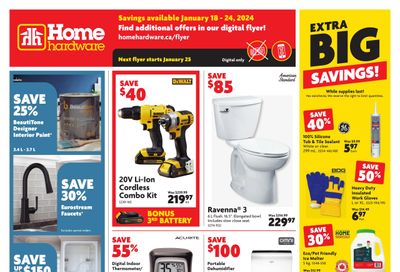 Home Hardware (BC) Flyer January 18 to 24