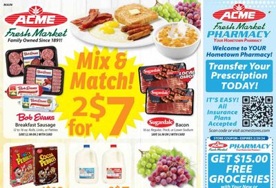 ACME Fresh Market (OH) Weekly Ad Flyer Specials January 11 to January 17, 2024