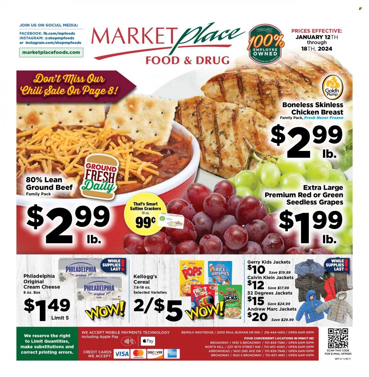 Marketplace Foods (MN) Weekly Ad Flyer Specials January 12 to January 18, 2024