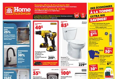 Home Hardware (QC) Flyer January 18 to 24