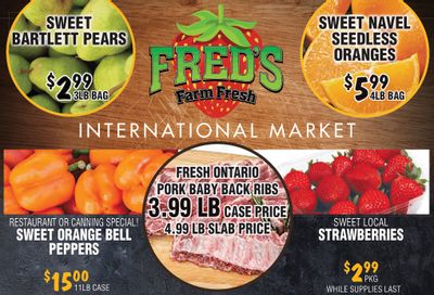 Fred's Farm Fresh Flyer January 17 to 23