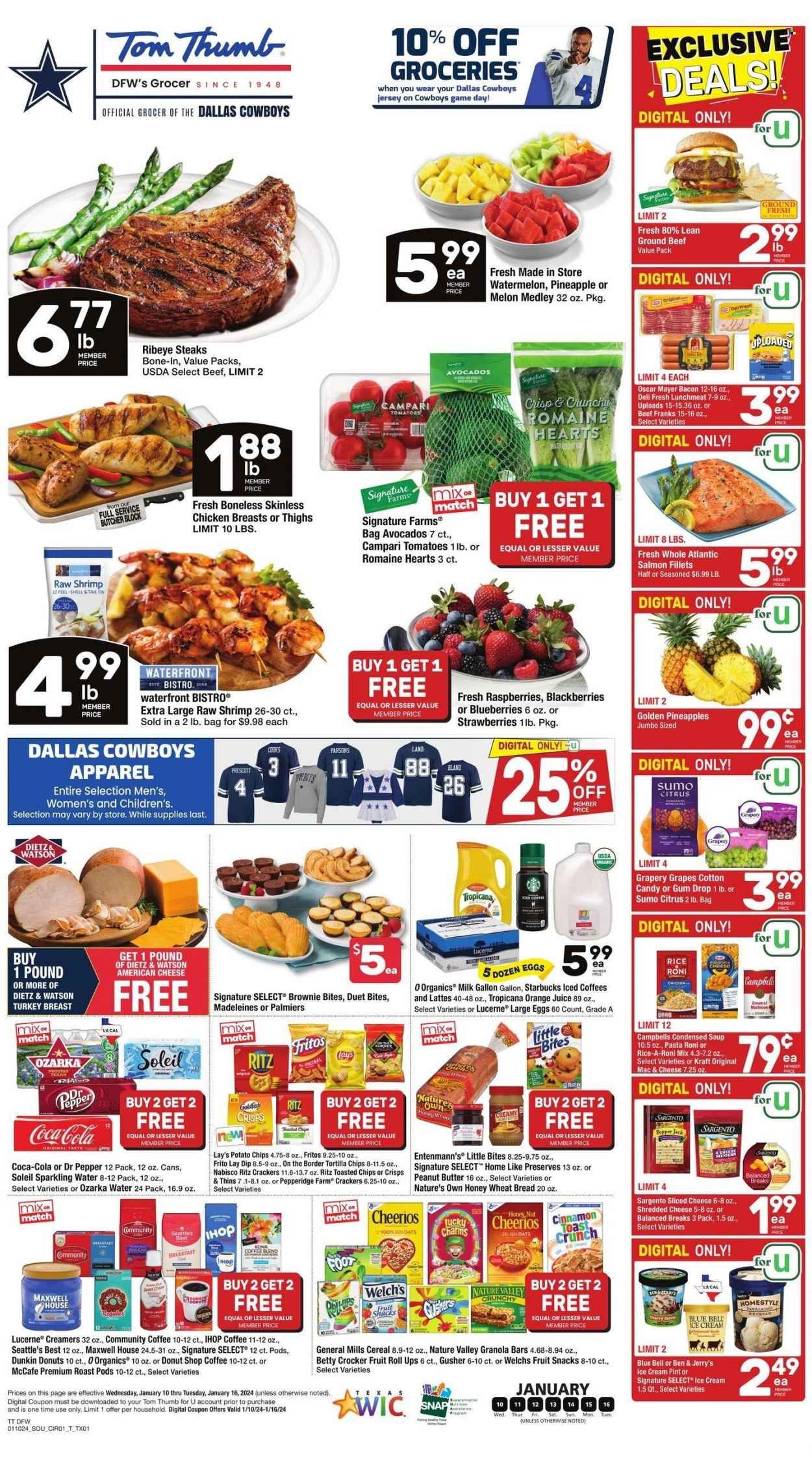 Tom Thumb (TX) Weekly Ad Flyer Specials January 10 to January 16, 2024