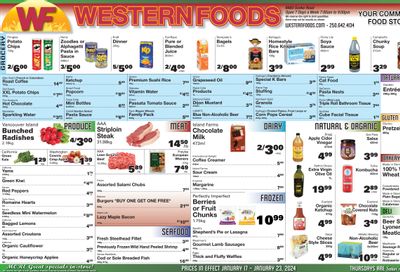 Western Foods Flyer January 17 to 23