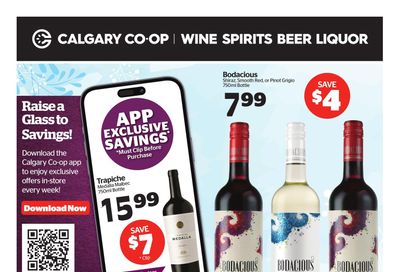 Calgary Co-op Liquor Flyer January 18 to 24