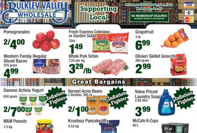 Bulkley Valley Wholesale Flyer January 18 to 24