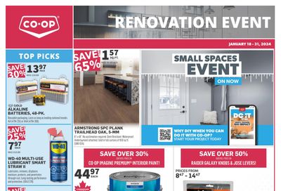 Co-op (West) Home Centre Flyer January 18 to 31