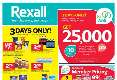 Rexall (MB) Flyer January 19 to 25