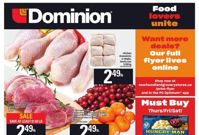 Dominion Flyer May 28 to June 3