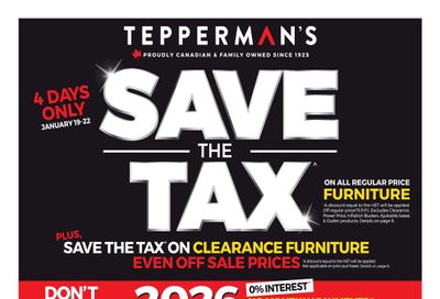 Tepperman's Flyer January 19 to 25