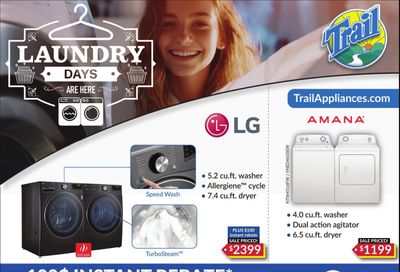 Trail Appliances (AB & SK) Flyer January 18 to 21