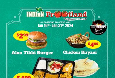 Indian Frootland Flyer January 16 to 31