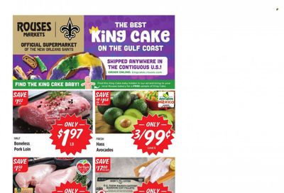 Rouses Markets (MS) Weekly Ad Flyer Specials January 17 to January 24, 2024