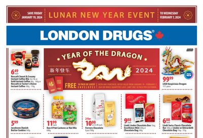 London Drugs Lunar New Year Event Flyer January 19 to February 7