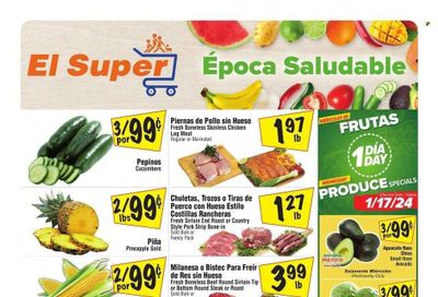 El Super (NV) Weekly Ad Flyer Specials January 17 to January 23, 2024
