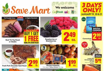 Save Mart (CA, NV) Weekly Ad Flyer Specials January 17 to January 23, 2024