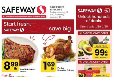 Safeway (VA) Weekly Ad Flyer Specials January 19 to January 25, 2024