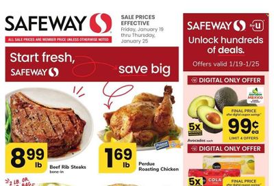 Safeway (DC, MD) Weekly Ad Flyer Specials January 19 to January 25, 2024