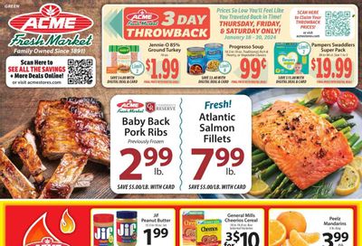 ACME Fresh Market (OH) Weekly Ad Flyer Specials January 18 to January 24, 2024