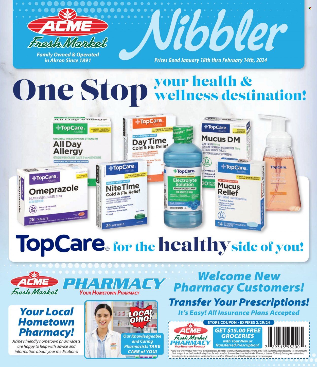 ACME Fresh Market (OH) Weekly Ad Flyer Specials January 18 to February 14, 2024