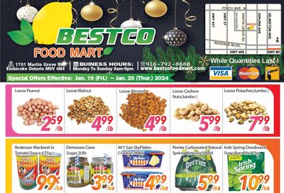 BestCo Food Mart (Scarborough) Flyer January 19 to 25
