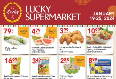 Lucky Supermarket (Edmonton) Flyer January 19 to 25