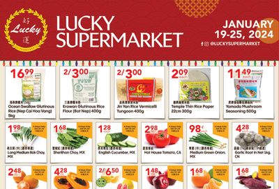 Lucky Supermarket (Calgary) Flyer January 19 to 25