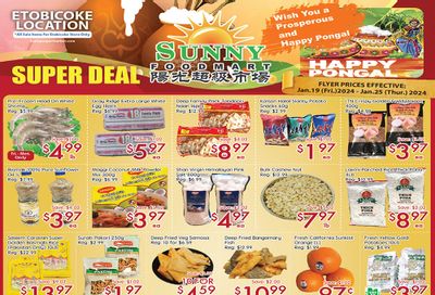 Sunny Foodmart (Etobicoke) Flyer January 19 to 25