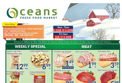 Oceans Fresh Food Market (West Dr., Brampton) Flyer January 19 to 25