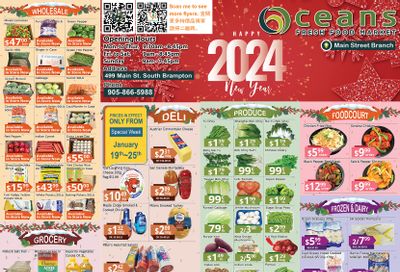 Oceans Fresh Food Market (Main St., Brampton) Flyer January 19 to 25