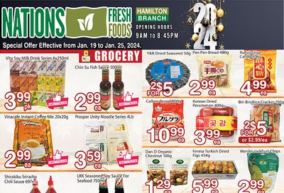 Nations Fresh Foods (Hamilton) Flyer January 19 to 25