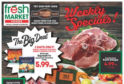 Fresh Market Foods Flyer January 19 to 25